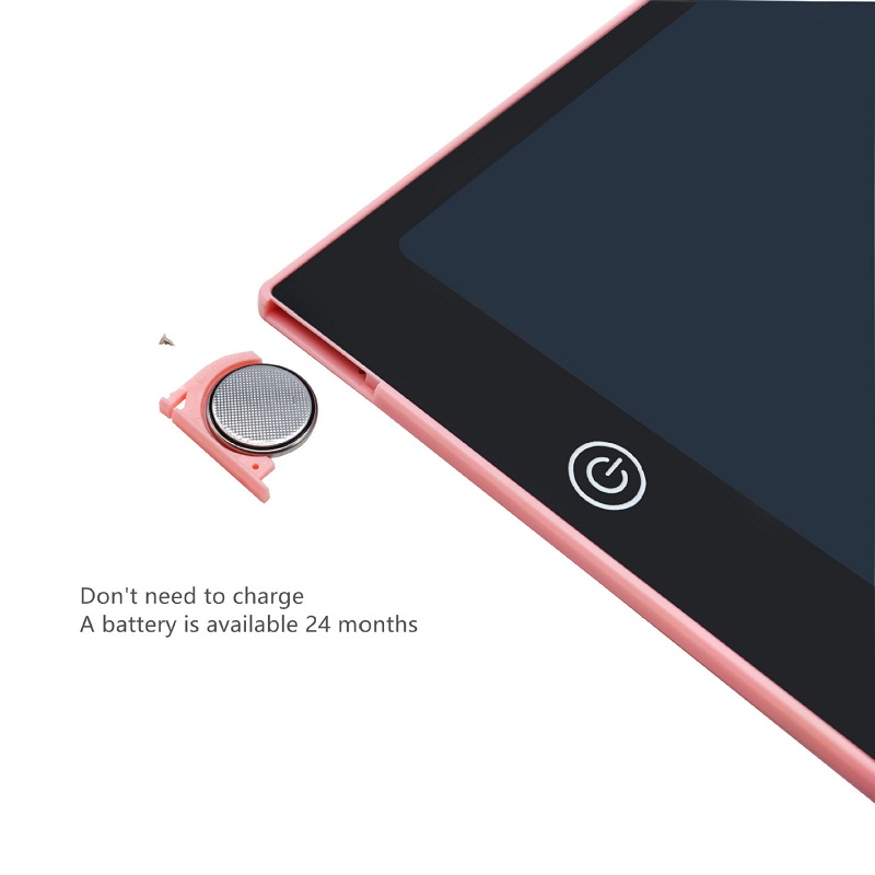 Picture of New 12" Multicolor Lcd Writting Tab for kids, Office Writing Board, Digital Drawing Pad, Erasable E-writer, Digital Drawing