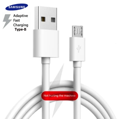 Picture of Samsung Type B Cable Data Fast Charging Quick charging Android Phone Cable White