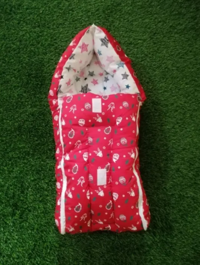 Picture of Baby Sleeping Blanket Baby Bed Baby Travel Newborn Baby Carrier Comfort Wrap Bag 2 in 1 Baby Sleeping Blanket