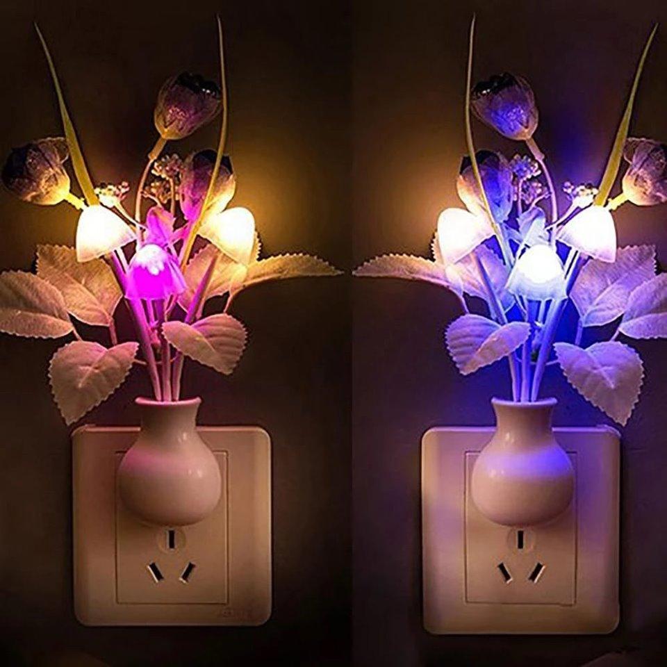 Picture of LED Dream Mushroom Lamp 1pic - multi color
