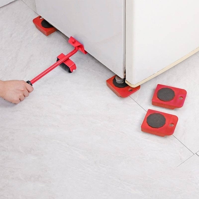 Picture of Professional Furniture Transport Lifter tool Set Heavy Stuffs Moving Hand Tools Set Wheel Bar Mover Device