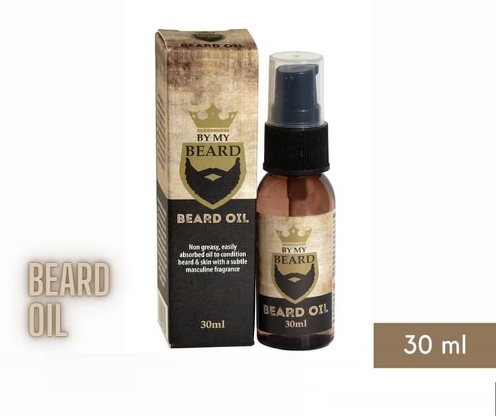 Picture of Nose Hair Trimmer Stainless Steel Manual Nose cutter & Beard Oil Combo Offer