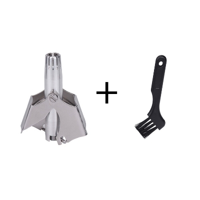 Picture of Men's Nose Hair Trimmer Stainless Steel Manual Trimmer Suitable For Nose Hair Razor Washable Portable Nose Hair Trimmer