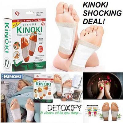 Picture of Original Kinoki Cleansing Detox Foot Pad - 10 Pads Best Quality