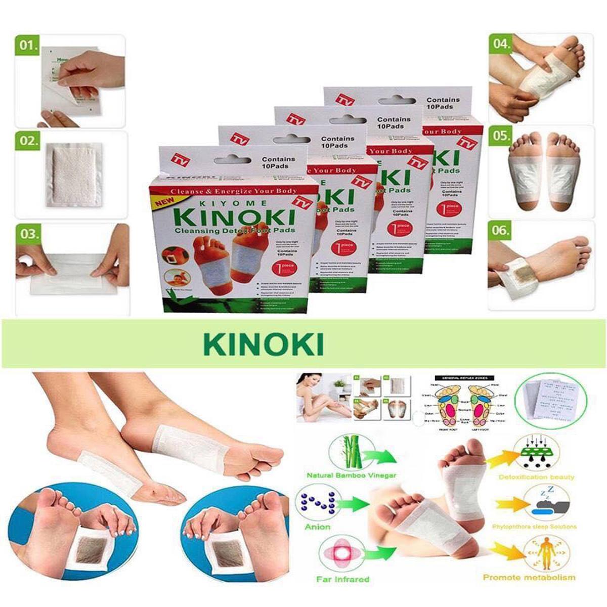 Picture of Original Kinoki Cleansing Detox Foot Pad - 10 Pads Best Quality