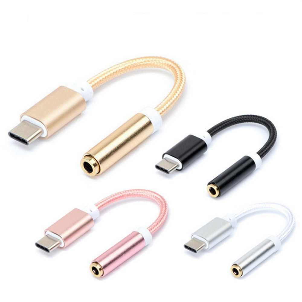 Picture of USB Type C to 3.5MM Audio Adapter Stereo Headphone Converter for Earphones and Headsets
