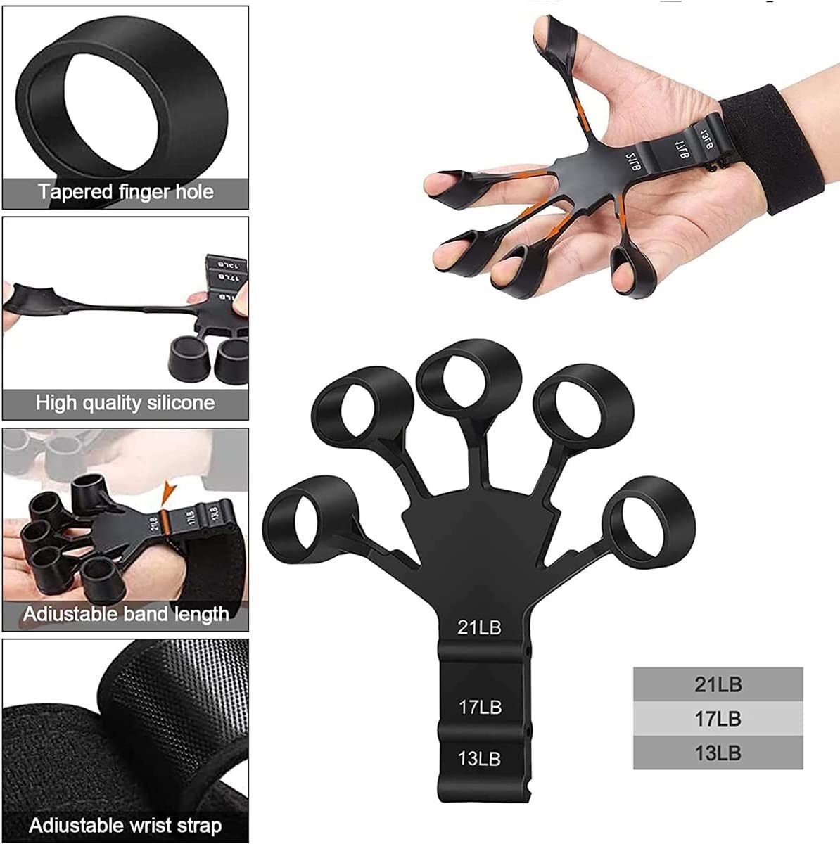 Picture of Finger Gripper Patients Hand Strengthener Finger Flexion And Extension Training - Relieve Pain for Arthritis