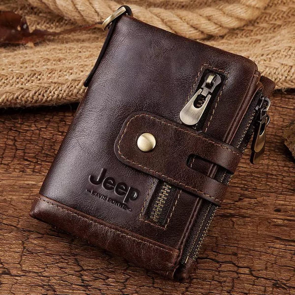 Picture of Jeep Long High quality High Capacity Artificial Leather Wallet For Men And Woman