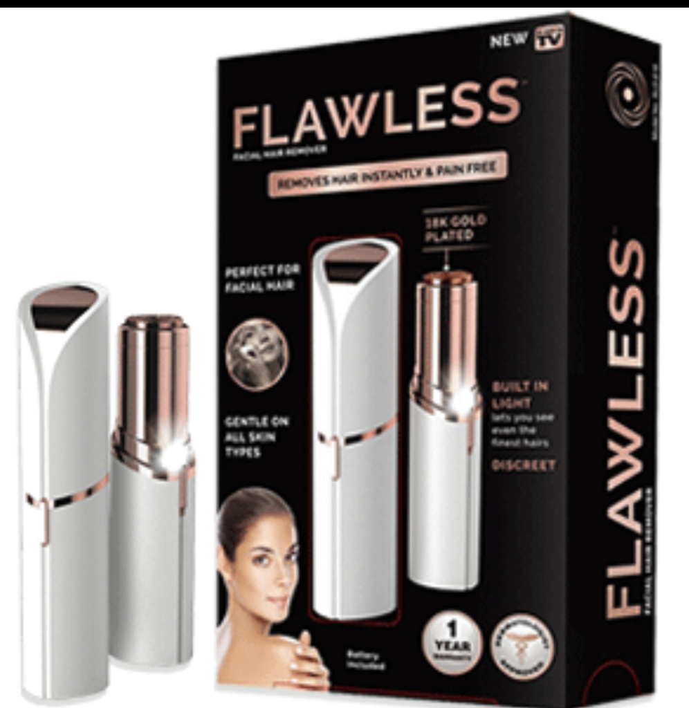 Picture of Flawless Women Painless Hair Remover Machine & hair straightener