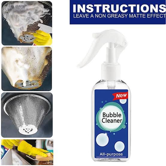 Picture of Kitchen Grease Cleaner Rust Remove Multi-Purpose Foam Cleaner Bubble Cleaner