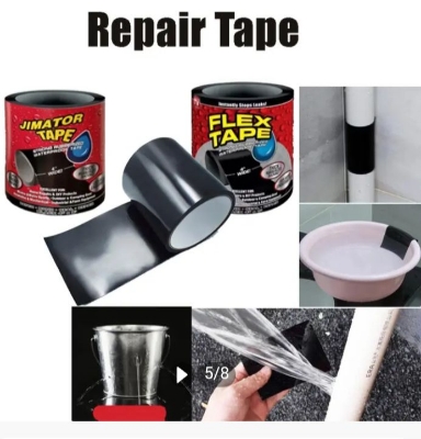 Picture of Flex Tape Strong Rubberized Waterproof Tape Pipe Repair Strong Waterproof Glue