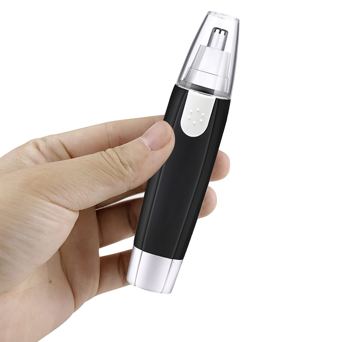 Picture of Electric Man and Woman Nose Hair Trimmer Ear Nose Neck Eyebrow Trimmer- Battery Not Include