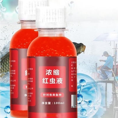 Picture of Fish Bait Liquid Attractant High Concentration Red Worm Fish Bait Attractant Enhancer Flavoured Fishing Bait Additive Fishing