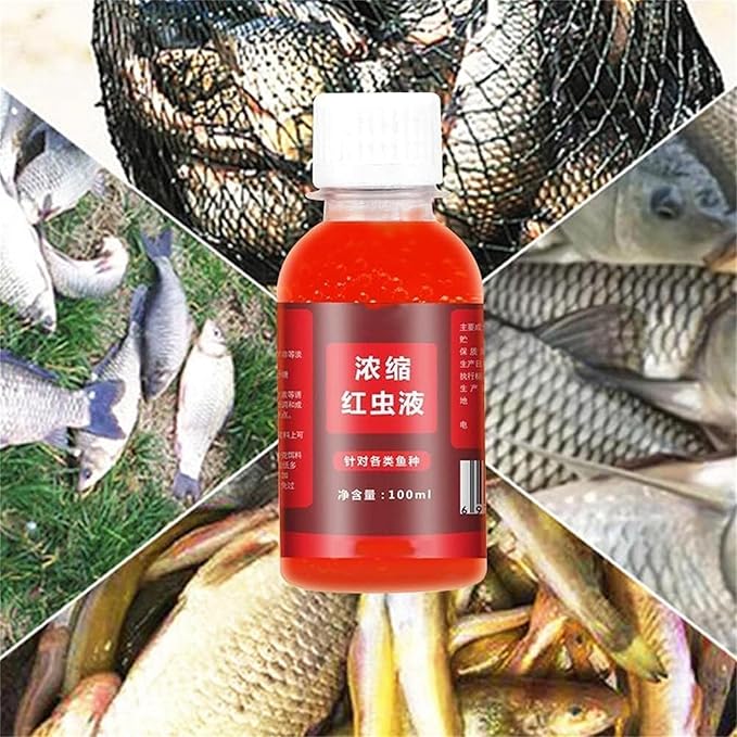 Picture of Fish Attractant - Concentrated Red Worm Liquid Bait - Improve Your Fishing Results With This Powerful Attractant