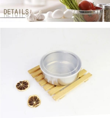 Picture of Stainless Steel Food Box 5 Pieces With Food Grade Plastic Cover - Tiffin Box For Office