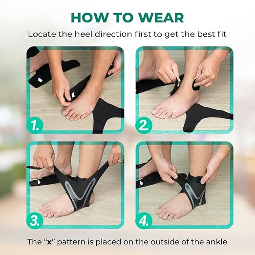 Picture of Plantar X Wrap - Ankle Support for Men & Women (1 Pcs)
