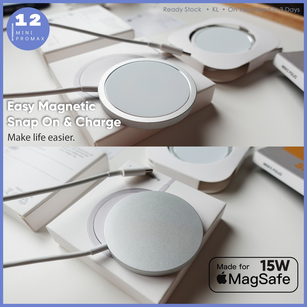Picture of magsafe wireless charging plate for iphone 13 pro max/13pro/13/13 mini/12 pro max/12 pro /12/12 mini/11 mpro max/11 pro/11