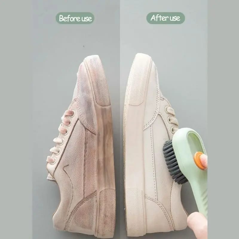 Picture of 1Pcs Multifunctional Cleaning Brush Soft-bristled Liquid Shoe Brush Clothes Brush Shoe Clothing Board Brush Shoe Cleaner