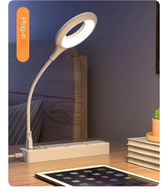 Picture of New USB LED Desk Lamp Portable Night Light Lamp Freely Foldable Table Lamp USB LED Lights Eye Protection Student Study Reading Portable Direct Plug Night Light