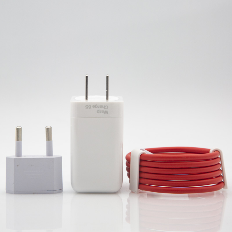 Picture of Oneplus Warp Charge 65 EU US UK Plug 65w Warp Charger Adapter Oneplus 8T 8 Pro 7t 7 6t Fast Charging Usbc To Usbc Cable