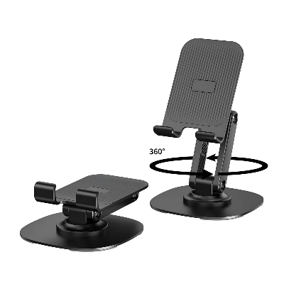 Picture of Multifuctional Mobile Stand for All Android & I Phone with Adjustable Mini Stand - 360° Rotating Phone Holder for Mobile Device