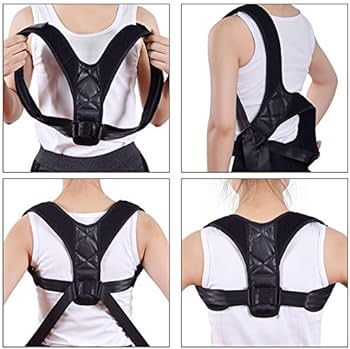Picture of Shoulder Brace Back Support Belt - Achieve Better Posture and Comfort with this Supportive Belt