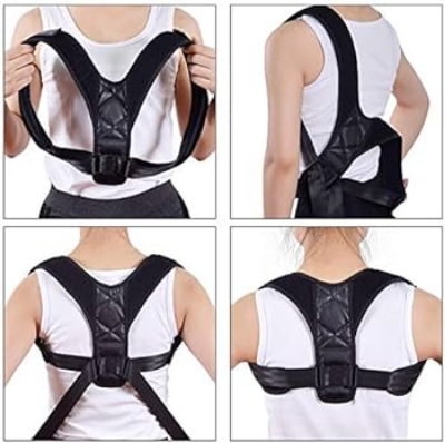 Picture of Shoulder Brace Back Support Belt - Achieve Better Posture and Comfort with this Supportive Belt