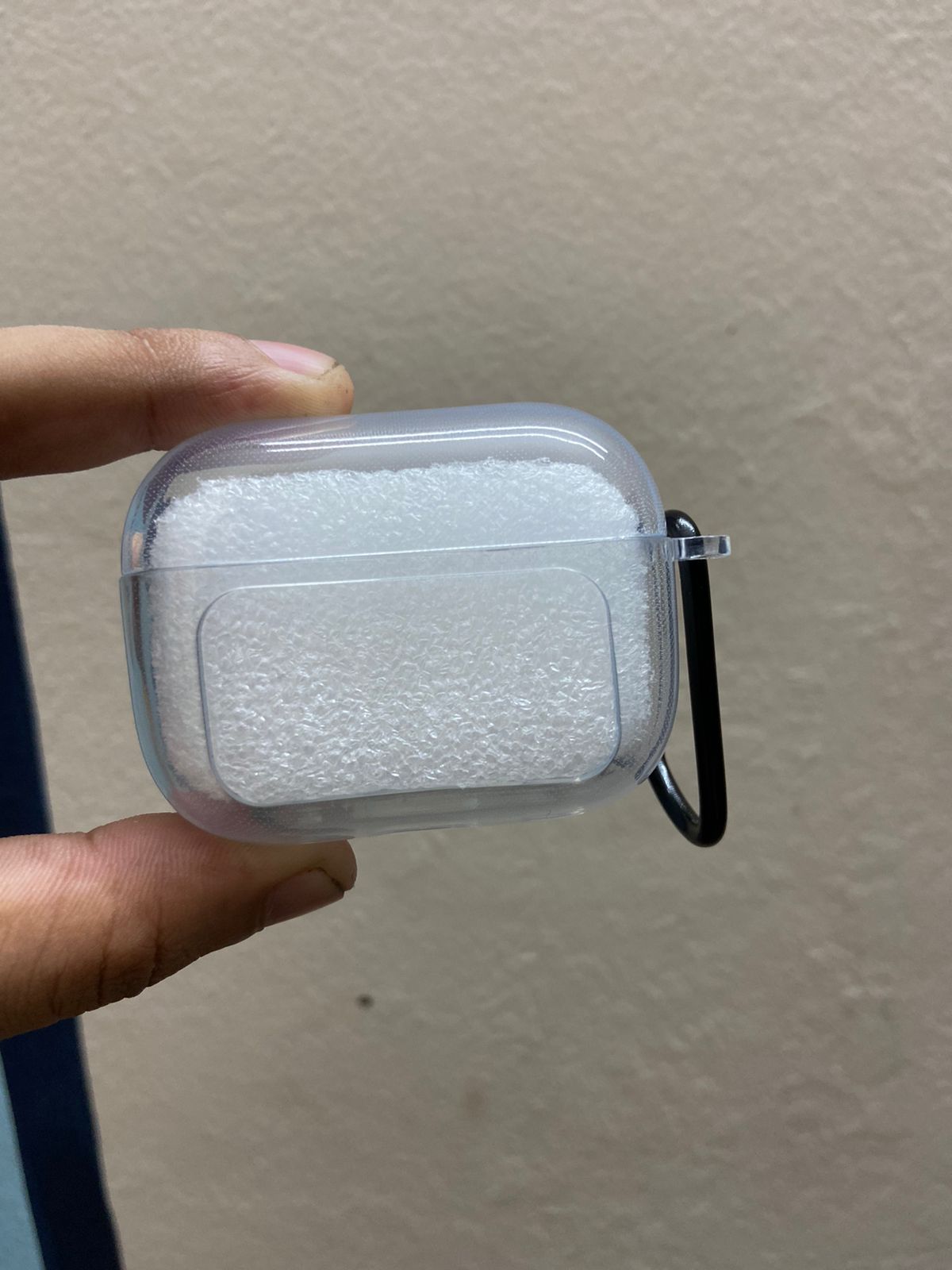 Picture of Transparent Earphone Case For Airpods A9 pro Cover Headphone Cover Airpods A9 Pro Touch Screen Display