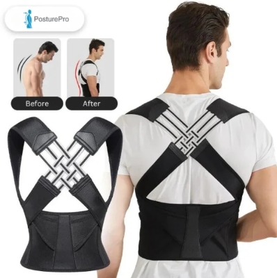Picture of New Premium Adjustable Back Posture Corrector Belt for Women Men and Woman