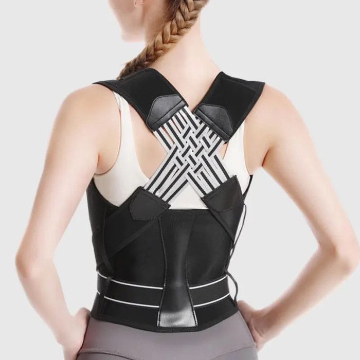 Picture of New Premium Adjustable Back Posture Corrector Belt for Women Men and Woman