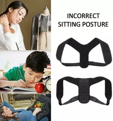 Picture of Body smartness correction Tape. Posture Corrector Shoulder Brace Back Support Belt for Man & Women BACK SUPPORTER