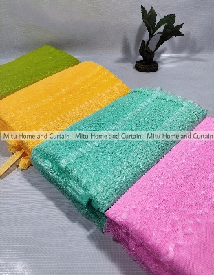 Picture of Floral Magic Mosquito Net 6'*7' feet King size moshari Cream Multicolor