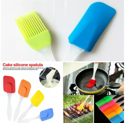 Picture of 2pic Silicone Kitchen Oil Brush BBQ Grill Basting Barbecue Brush