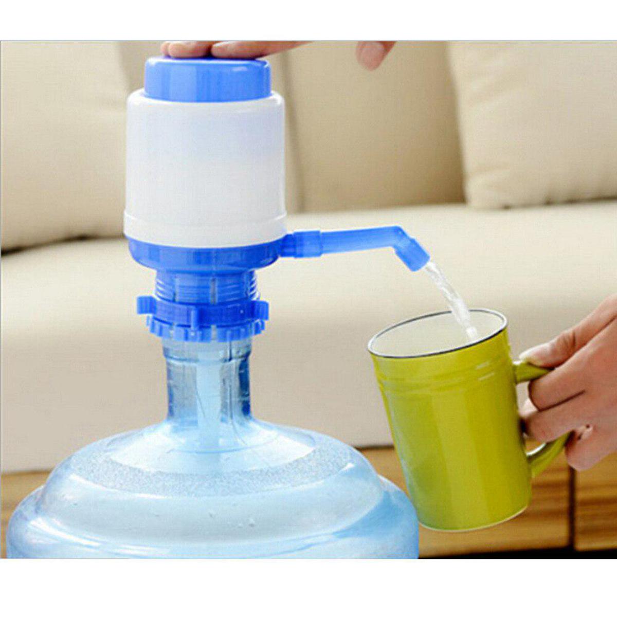 Picture of Manual Water Pump For Bottle - Easily Dispense Water From Bottles With This Manual Water Pump Dispenser - Providing Convenience For Your Home Or Office