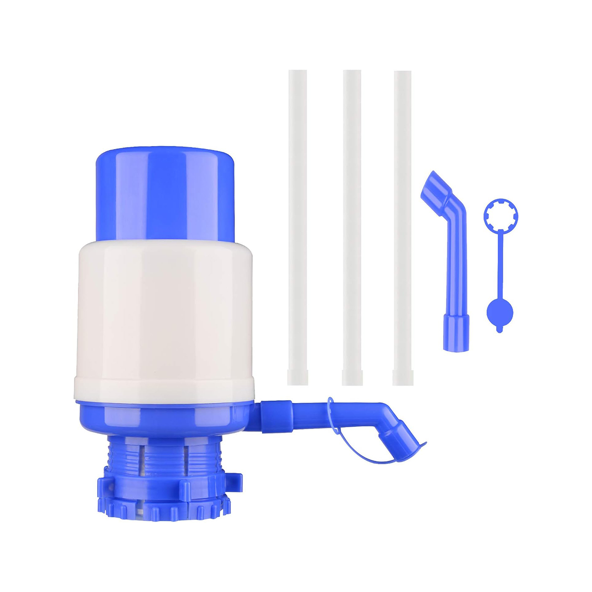 Picture of Hand Press Manual Water Pump Dispenser for 20 Litre Drinking Bottle Can for Home Office Outdoor (Supports All Brand Bottle)