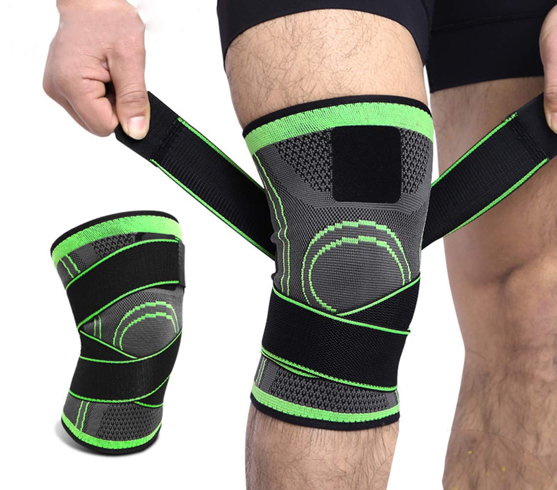Picture of 1pc Adjustable Knee Brace Support, Knee Sleeve, Knee Pad for Knee Pain or Joint Pain