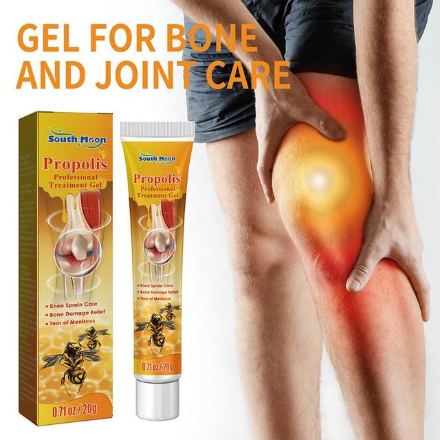 Picture of South Moon Propolis Professional Joint Gel Joint & Bone Therapy Gel Bee Venoms Propolis Bee Professional Treatments Gel Bee Gel For Legs Hands