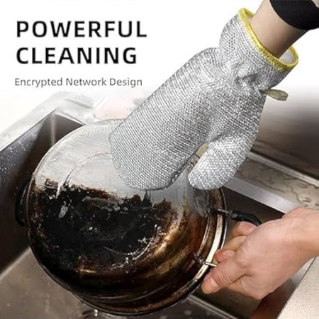Picture of High Quality Magic kitchen hand gloves Dishwashing hand gloves ম্যাজিক কিচেন হ্যান্ড গ্লাভস ১ জোড়া 2PCS