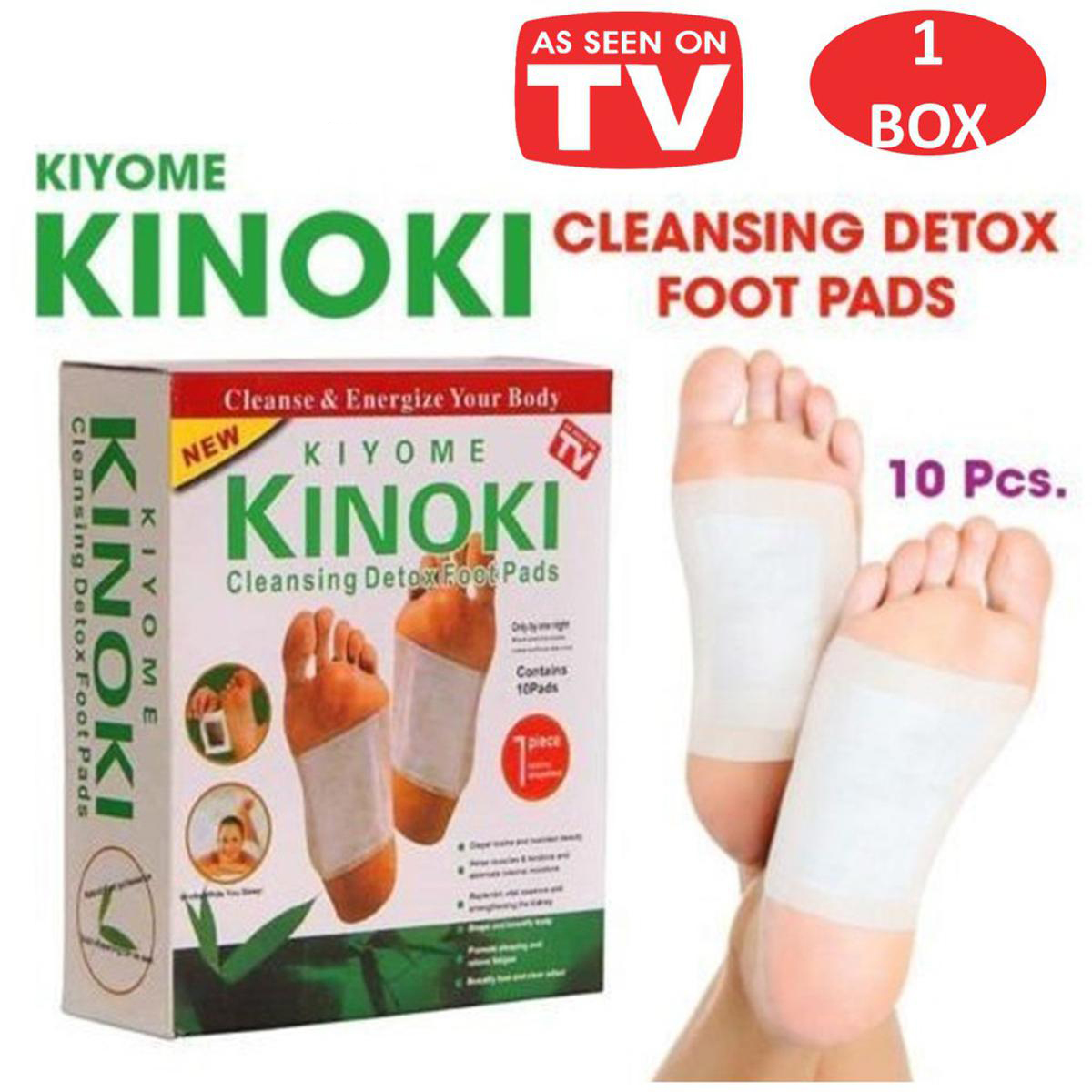 Picture of Shop Pro KINOKI Detox Foot Pad 10 Pads Pack