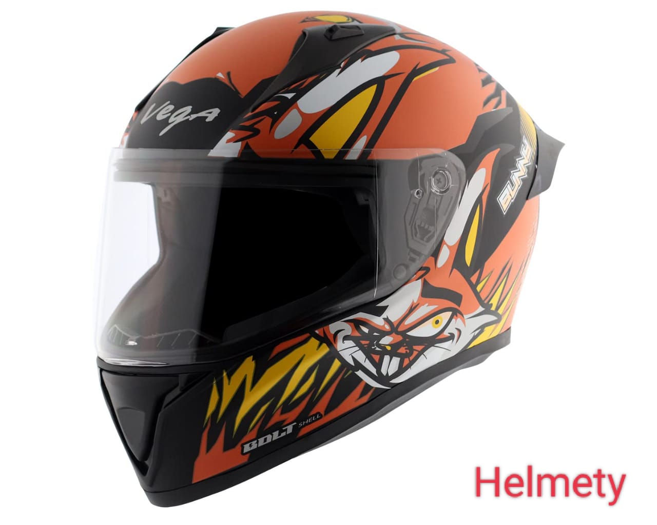 Picture of Bolt Bunny Full Face Helmet Orange matt (Orange)