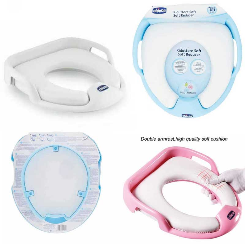 Picture of Baby Comot Seat Toilet seat Safe Soft Training seat Potty Sitting Ring with Handles Bathroom Trainer closestool Cover