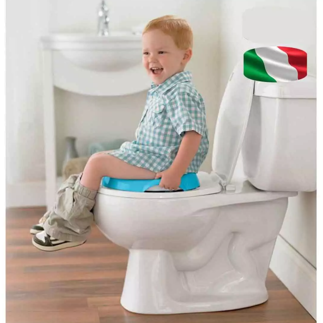 Picture of Baby Comot Seat Toilet seat Safe Soft Training seat Potty Sitting Ring with Handles Bathroom Trainer closestool Cover