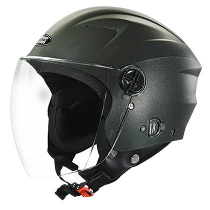 Picture of STUDDS RAY OPEN FACE HIGH QUALITY HELMET (MILITARY GREEN)