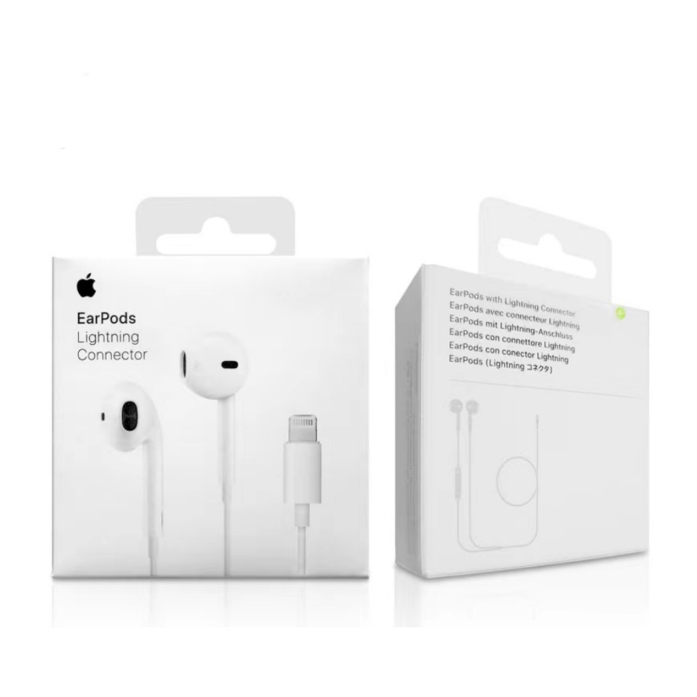 Picture of iphone EarPods with Lightning Connector In Ear Earphone With Microphone For iphone Direct connection