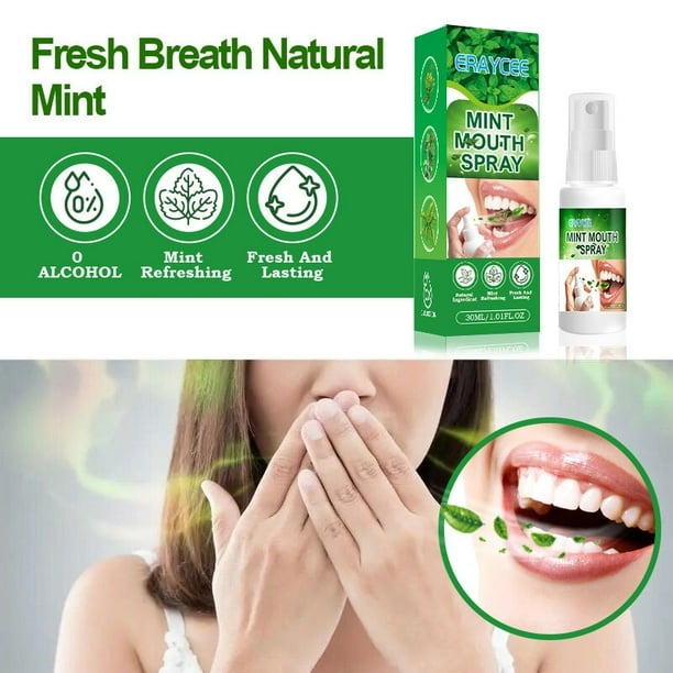 Picture of Oral Fresh Spray Mouth Freshener 1 Smell Fresh Breath Mouth  Mint Flavor Persistent Portable Oral Care Toothpaste