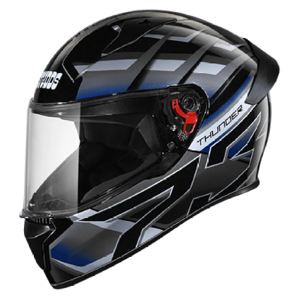 Picture of Studds Thunder D6 new Edition Helmet (Black)