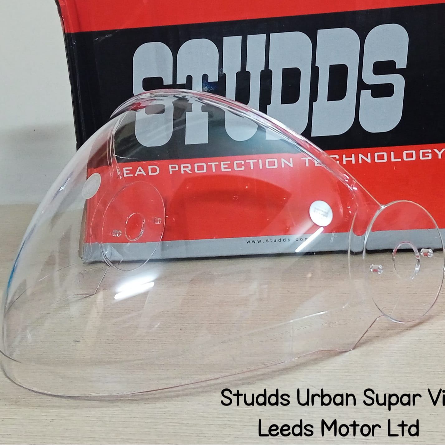 Picture of Urban Ray Super Helmet Visor (White)