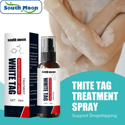 Picture of South Moon White Tag Treatment Spray Herbal Antibacterial Vitiligo Treatment Serum Leukoplakia Disease Pigment Melanin Repair Body Face Care（30ml）