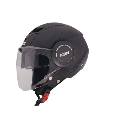 Picture of STUDDS ICON HELMET - OPEN FACE Cetified Best Quality Helmet (Black)