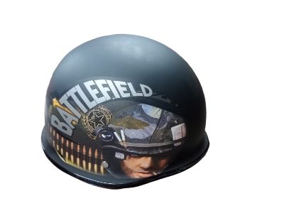 Picture of GLIDERS- GERMAN DESIGN CAP HELMET ISI CERTIFIED (Black)
